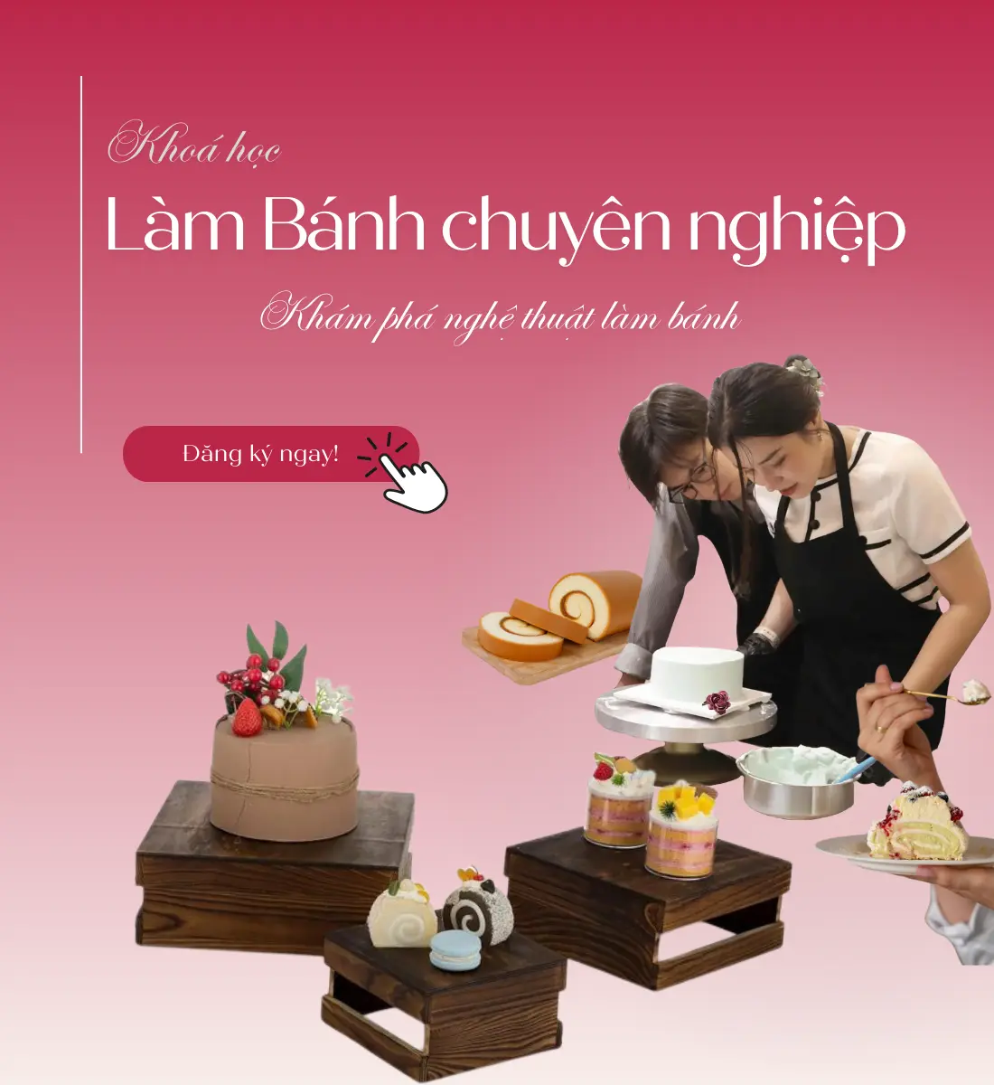 Khóa Học Làm Bánh: Nắm Vững Kỹ Năng, Thỏa Sức Sáng Tạo Gallery 1