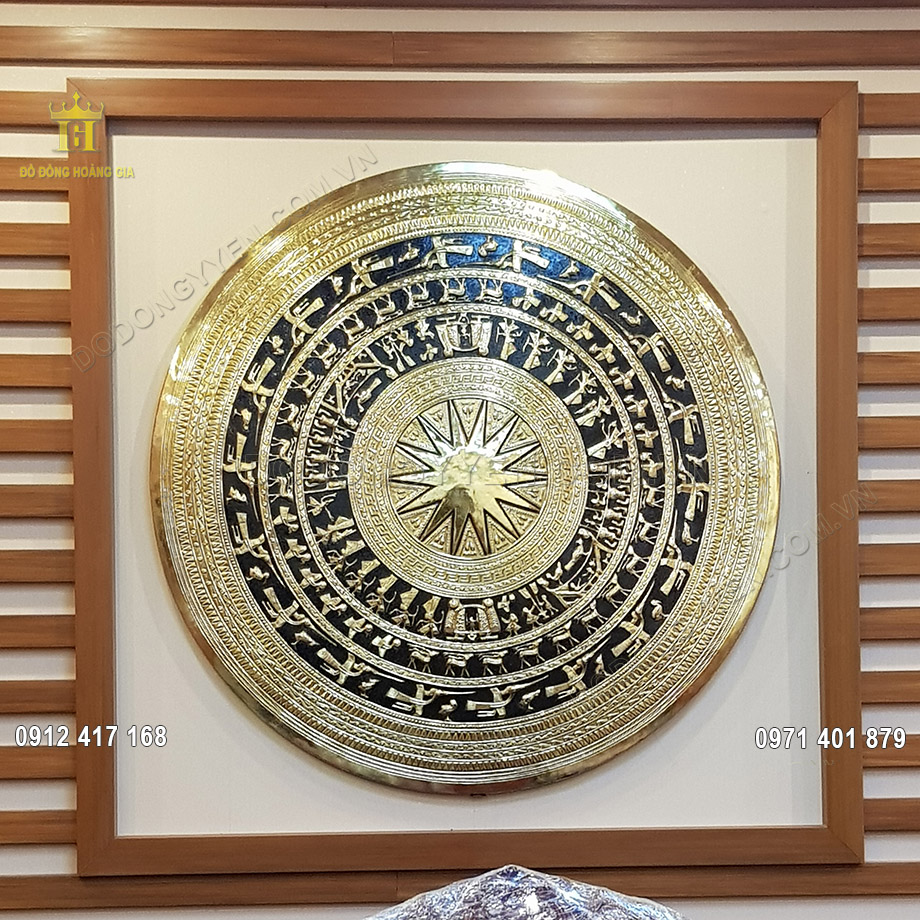 Tranh Trống Đồng Treo Tường - Mang vẻ đẹp văn hóa Việt đến không gian sống của bạn Gallery 1