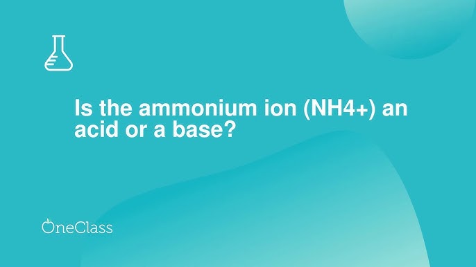 NH4 Basic or Acidic? Gallery 1