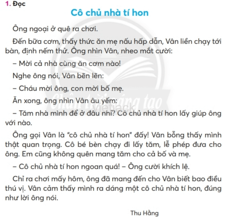 Tại Sao Ông Ngoại Gọi Vân Là Cô Chủ Nhà Tí Hon? Gallery 2