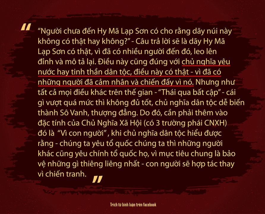 Tại Sao Phải Có Lòng Yêu Nước?