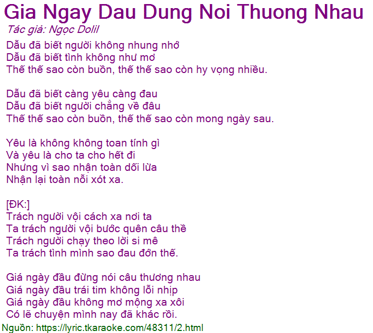 Ta Trách Tình Mình Sao Đau Đớn Thế? Gallery 2