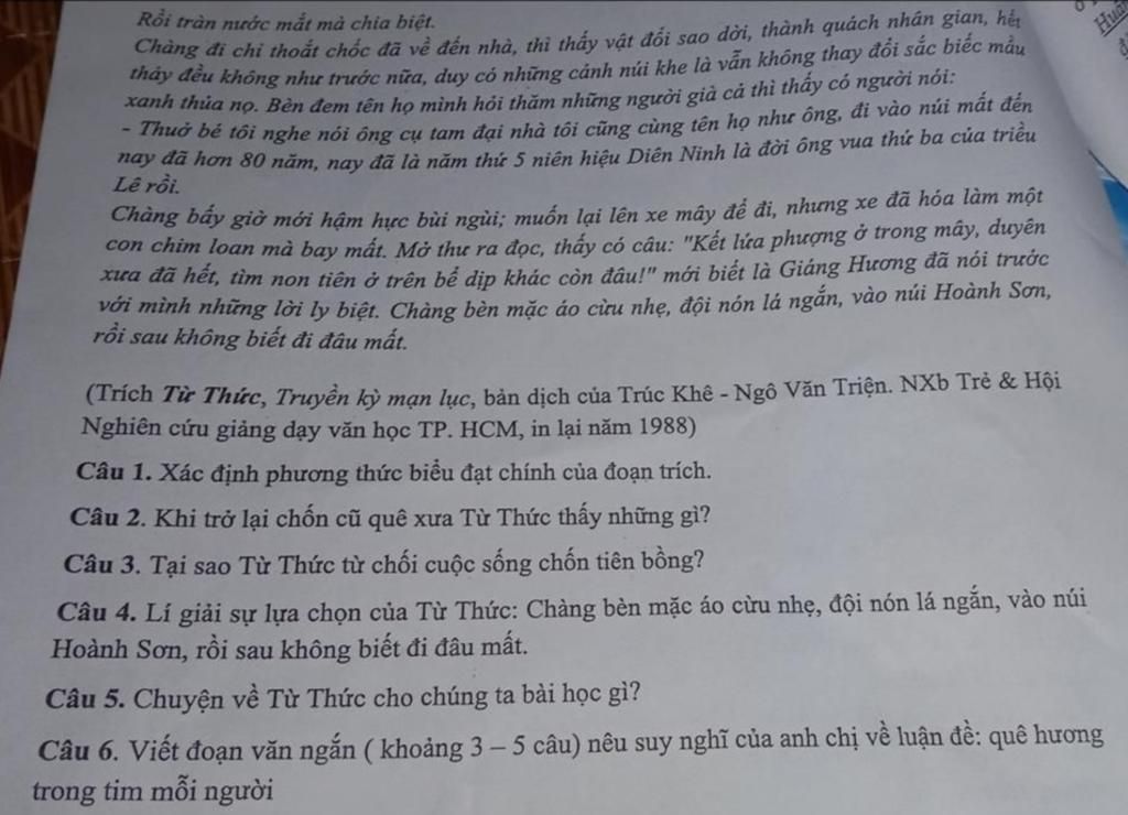 Tại Sao Từ Thức Từ Chối Cuộc Sống Chốn Tiên Bồng? Gallery 2