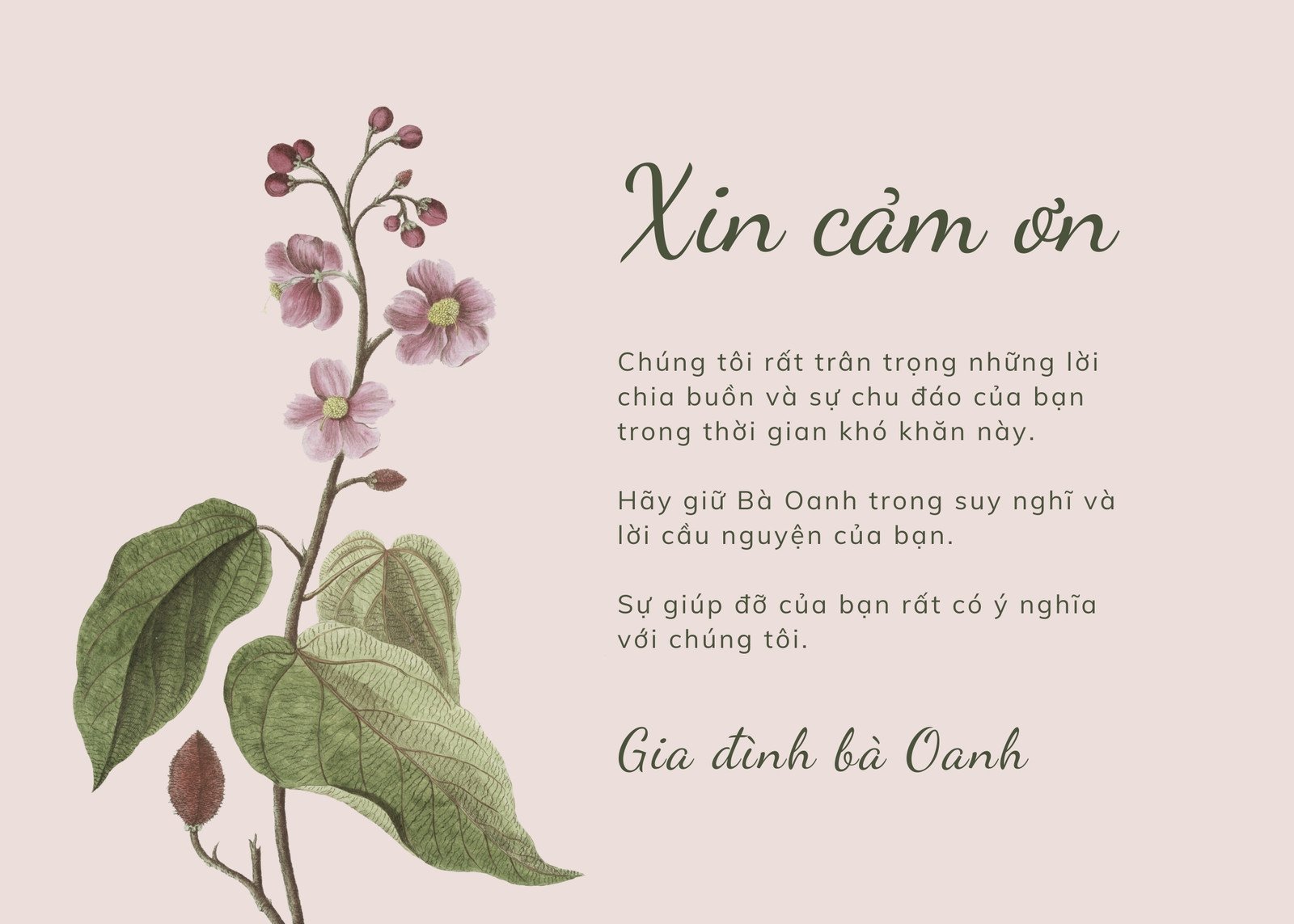 Mẫu Thư Cảm Ơn Đẹp File Word Gallery 2