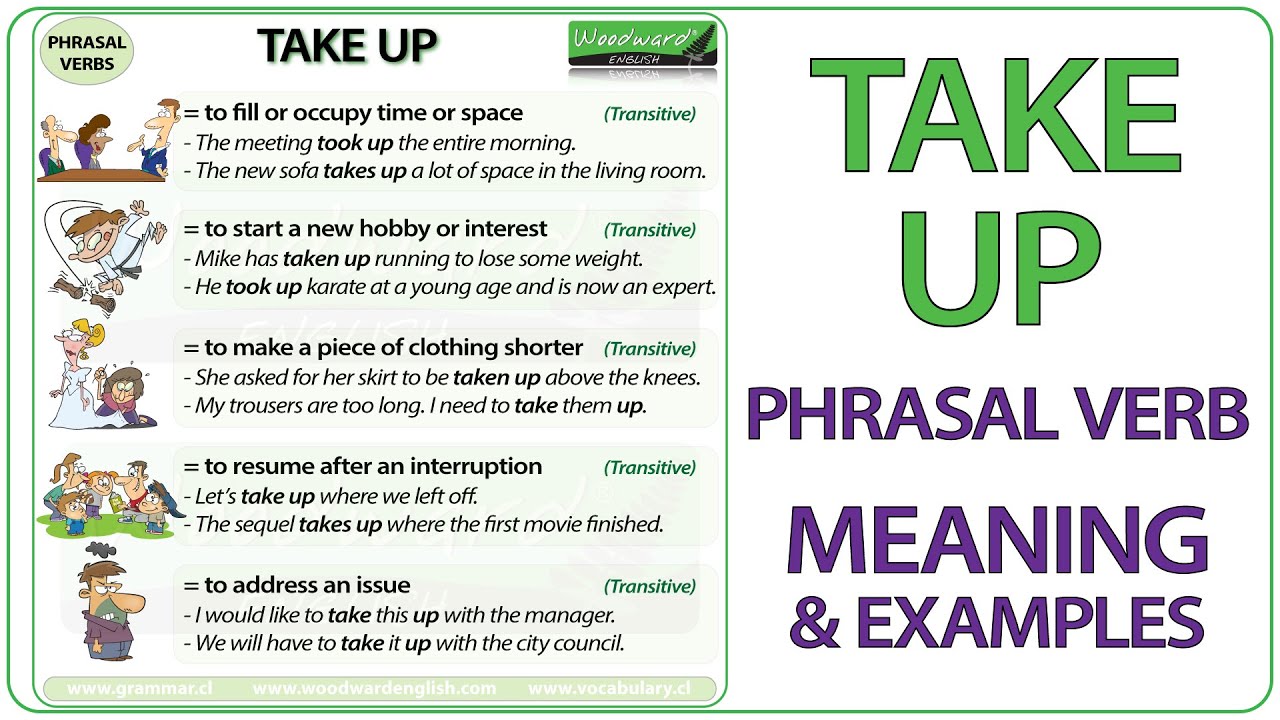 Take Up Phrasal Verb: Nghĩa, Ví dụ và Cách Sử Dụng Gallery 2