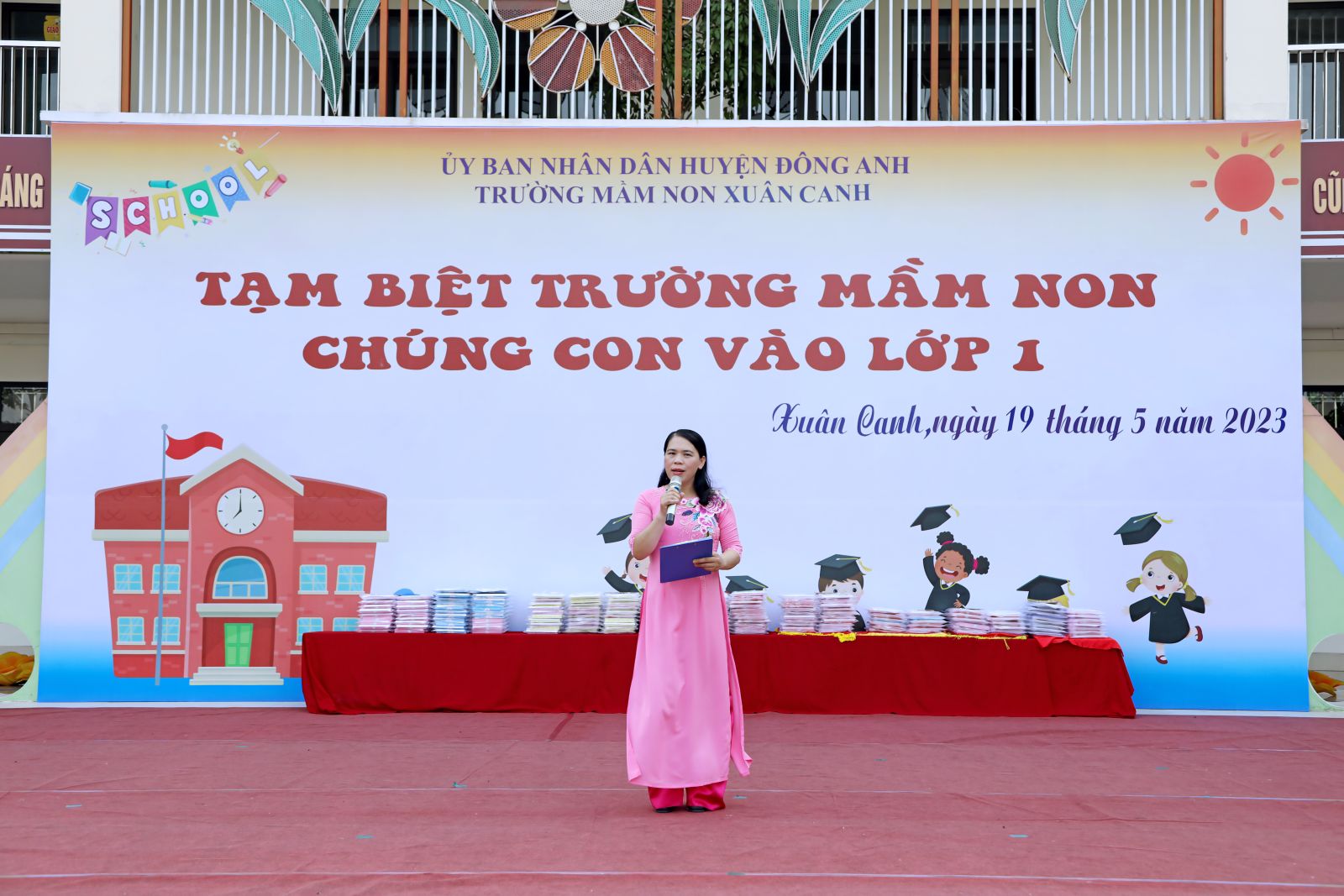 Tạm biệt trường mầm non, chúng em vào lớp 1
