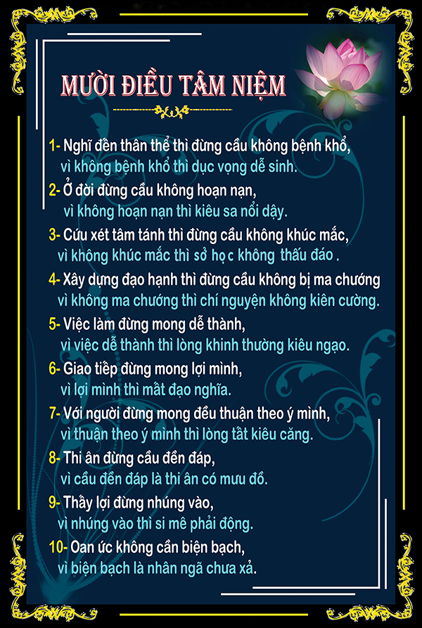 Tâm Niệm Là Gì?
