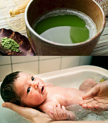 Tắm nước chè xanh có tác dụng gì?