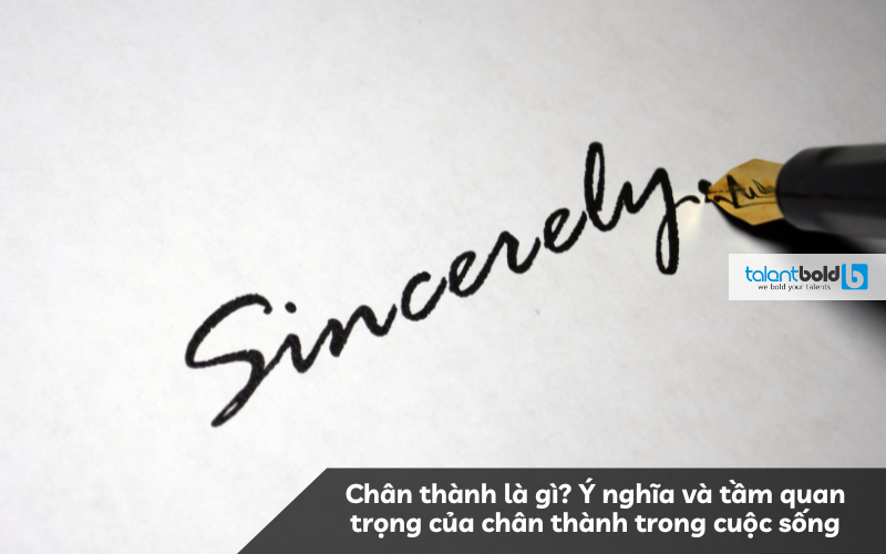 Lời nói chân thành là gì? Gallery 2