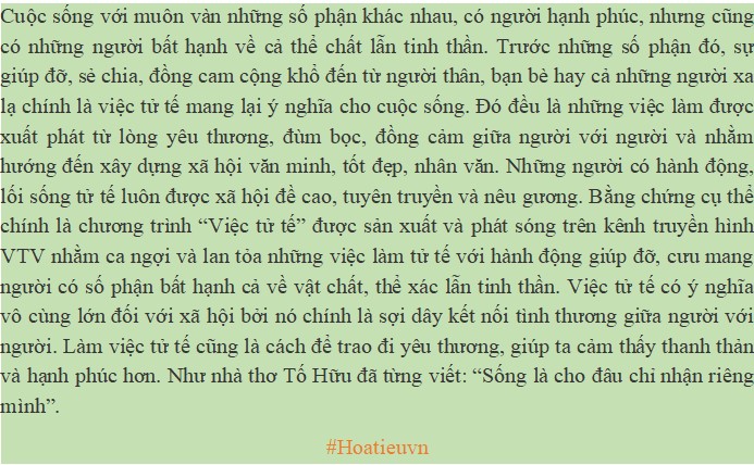 Nghị luận về sự tử tế: Làn gió ấm áp giữa cuộc sống hiện đại Gallery 1