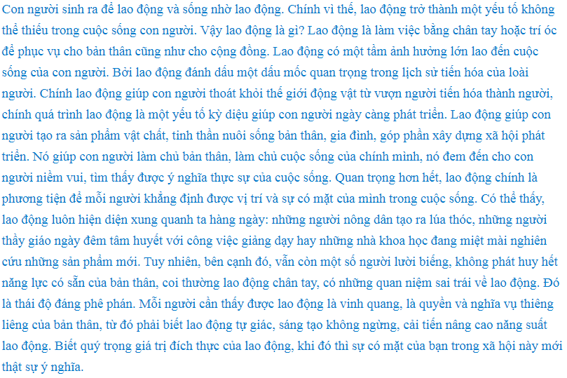 Viết đoạn văn 200 chữ về tinh thần trách nhiệm trong công việc Gallery 1