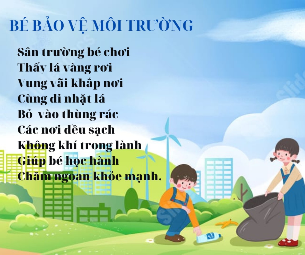Thơ 4 Chữ Về Môi Trường Gallery 2