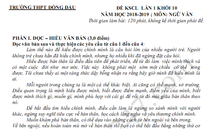 Nhận thức nào từ văn bản về chính chúng ta? Gallery 1