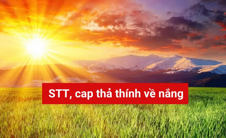 Tuyệt Chiêu Thả Thính Trời Nắng Cực Chất Gallery 2