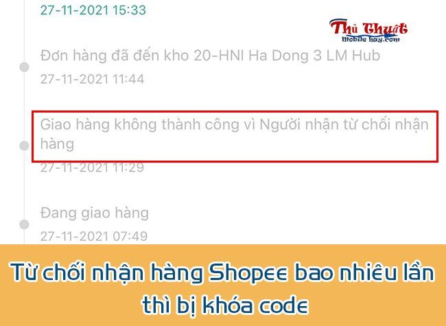 Tần suất từ chối nhận hàng Shopee: Nguyên nhân và giải pháp Gallery 1