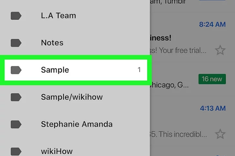 Cách tạo Folder trong Gmail Gallery 2