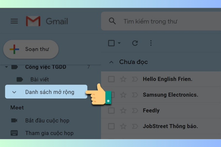 Cách tạo Folder trong Gmail Gallery 1
