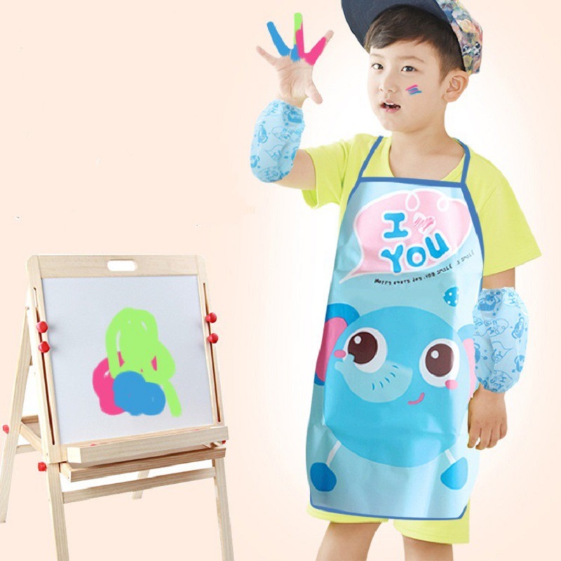 Tạp Dề Cho Bé Học Vẽ: Bảo Vệ Quần Áo Bé Yêu Khi Thỏa Sức Sáng Tạo