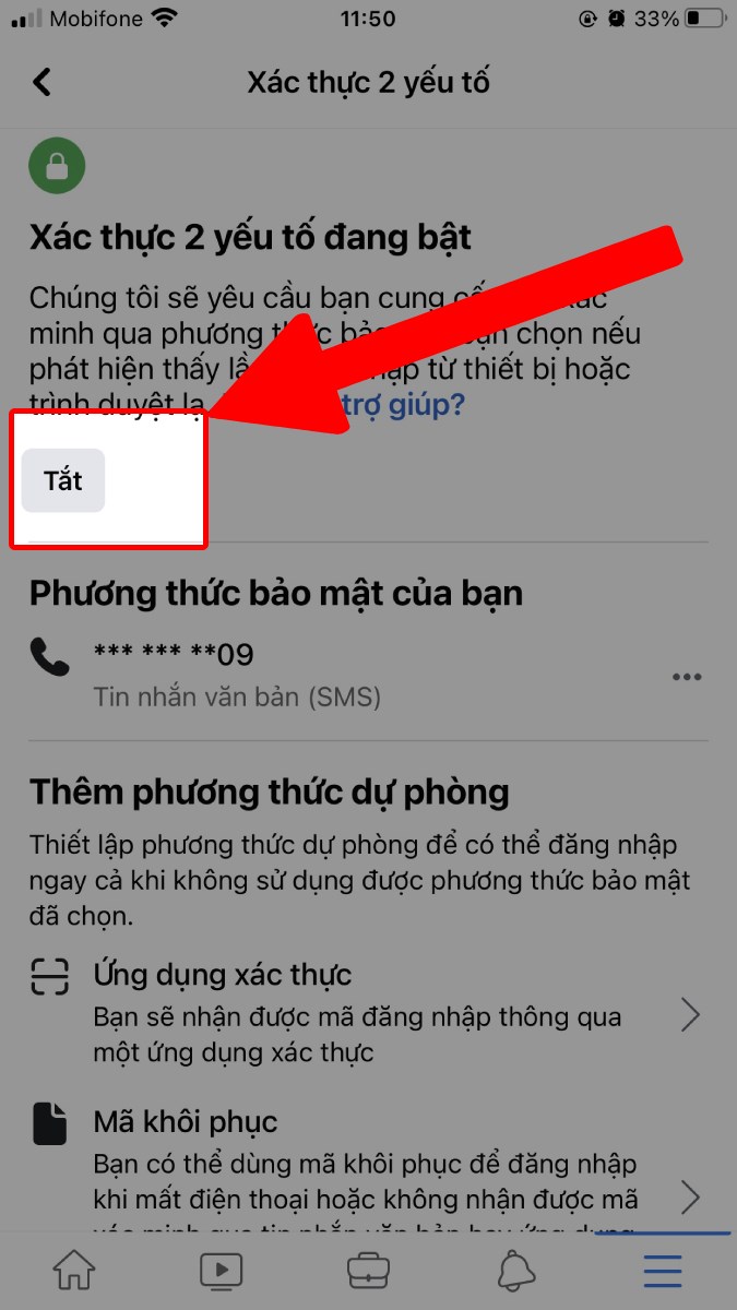 Cách Tắt 2 Yếu Tố Xác Thực Gallery 2
