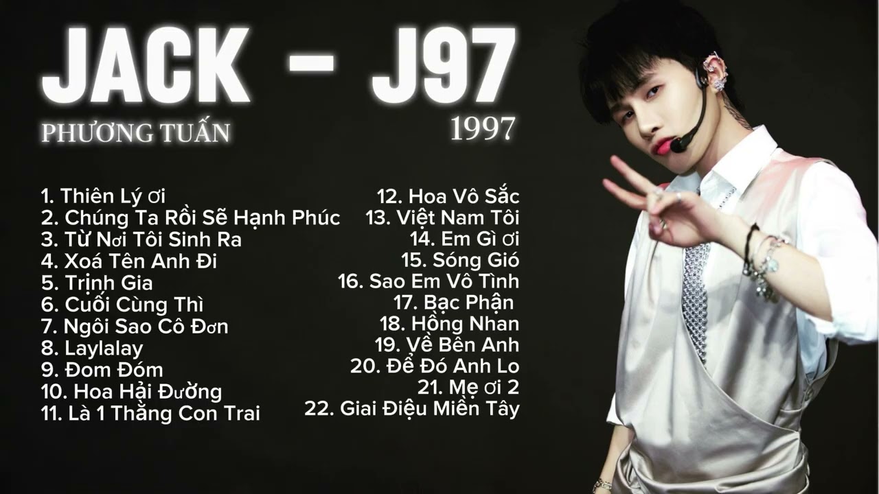 Danh sách đầy đủ các bài hát của Jack