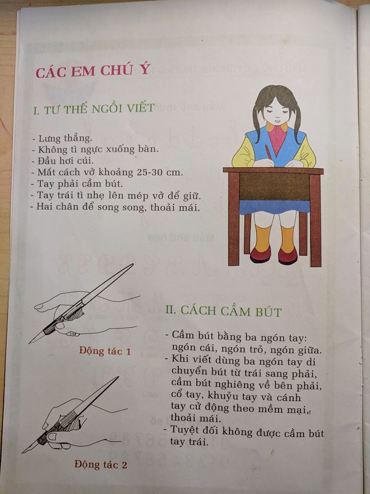 Tay Viết Bài Là Tay Trái Hay Tay Phải?