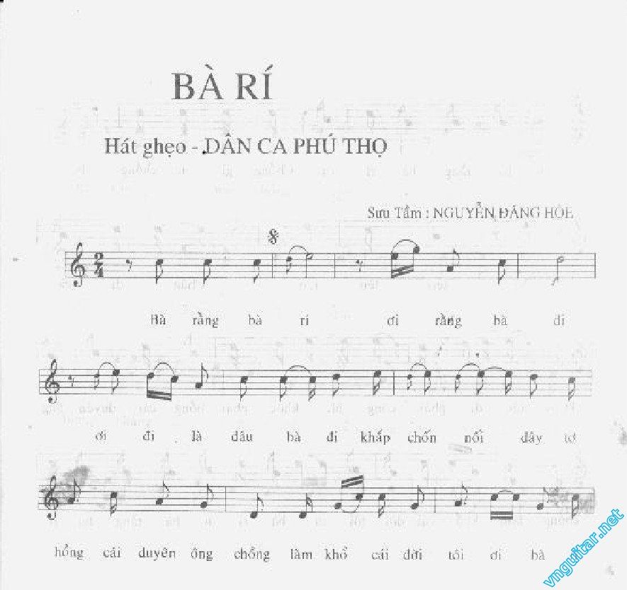 Tên các bài hát dân ca cho trẻ mầm non