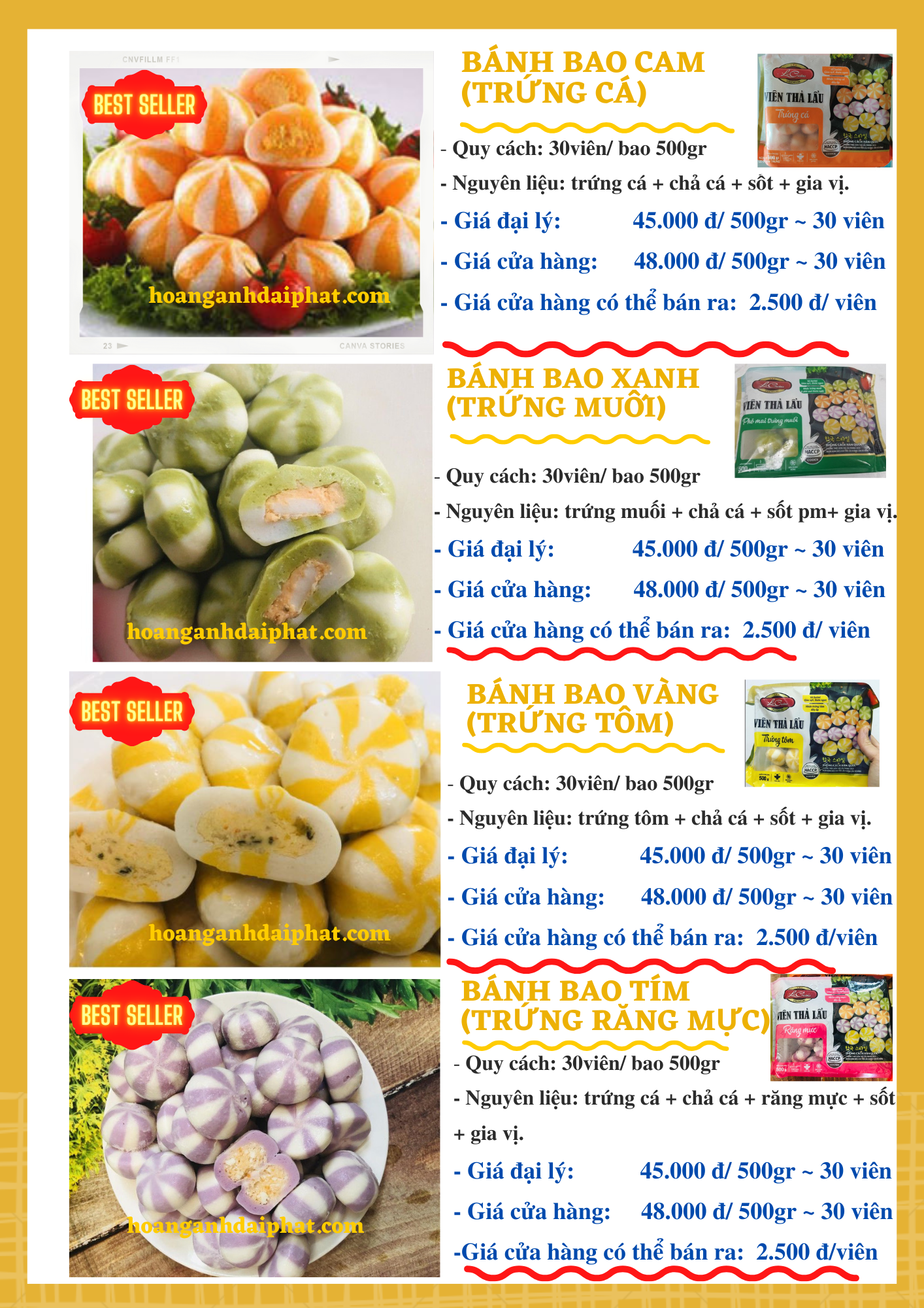 Tên các loại xiên que