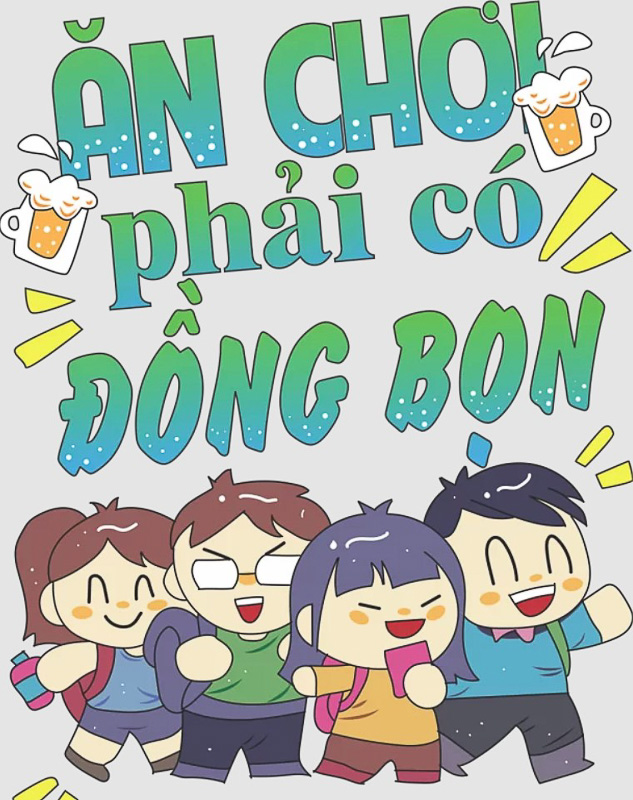 Tên nhóm bạn thân hay