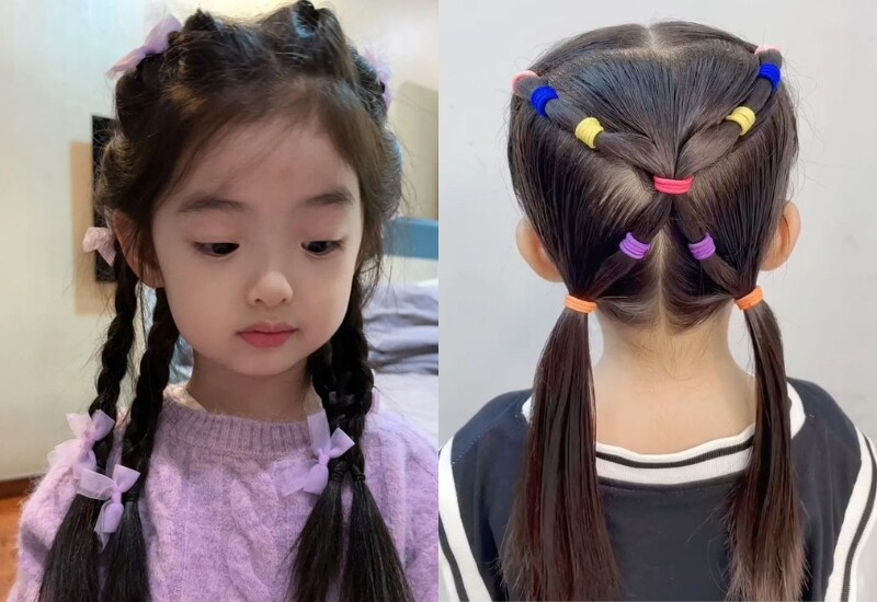 Kiểu Tóc Tết Cho Bé Gái Đẹp Nhất