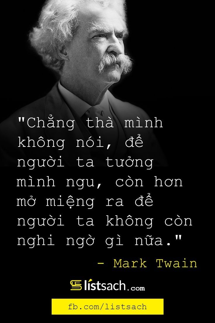 Thà Không Nói Để Người Ta Tưởng Mình Ngu