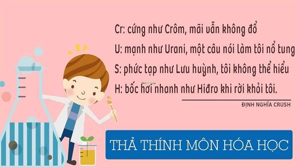 Thả Thính Bằng Phương Trình Hóa Học: Bí Kíp Hâm Hấp Crush Bằng "Ngôn Ngữ" Hóa Học