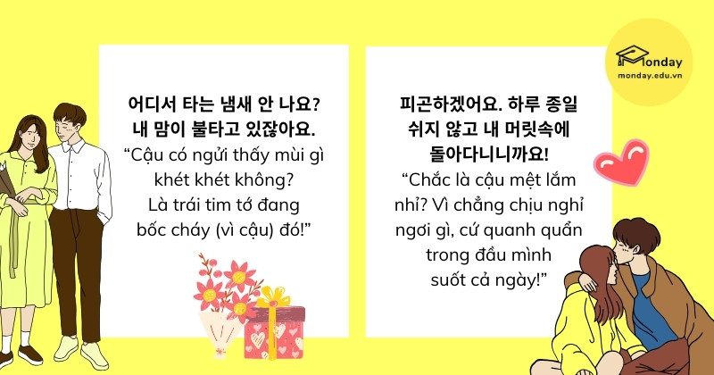 Tuyệt Chiêu Thả Thính Bằng Tiếng Hàn Làm Đổ Gục Trái Tim Người Ấy