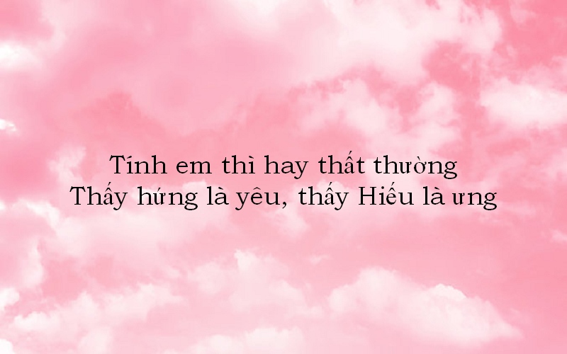 Tuyệt Chiêu Thả Thính Hiếu Đốn Gục Trái Tim Anh Ấy