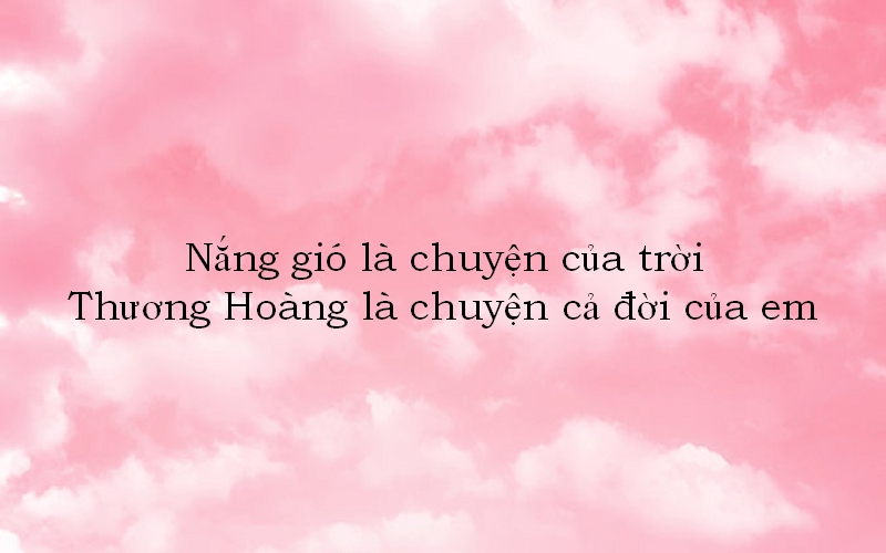 Thả Thính Tên Hoàng: Những Câu Thả Thính "Chết Người" Dành Cho Anh/Chị Hoàng