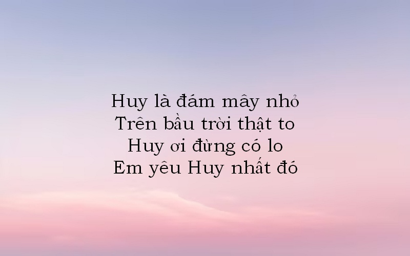 Tuyệt Chiêu Thả Thính Tên Huy, Đốn Gục Trái Tim Chàng