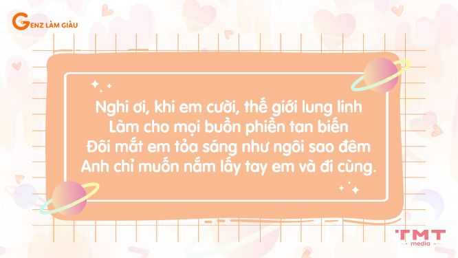 Thả Thính Tên Nghi: Bí Quyết Chinh Phục Trái Tim