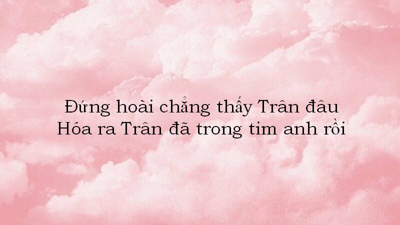 Thả Thính Tên Trân: Bí Kíp Chinh Phục Trái Tim Người Ấy