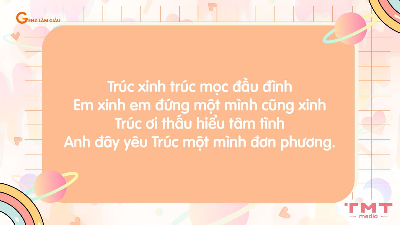 Thả Thính Tên Trúc - Gợi ý những lời nói ngọt ngào dành cho Trúc