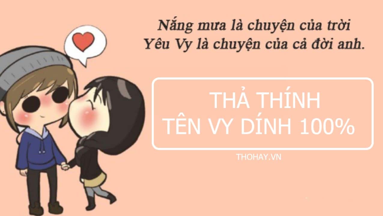 Những Cách Thả Thính Cô Gái Tên Vy Đốn Tim Ngay Lập Tức Gallery 2
