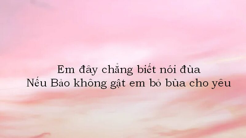 Thả Thính Theo Tên Bảo: Những Lời Thả Thính Ngọt Ngào, Hài Hước Và Ấn Tượng