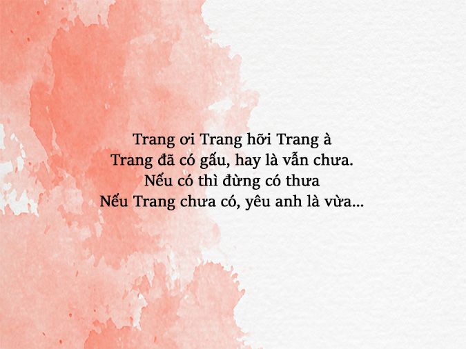 Thả Thính Theo Tên Trang: Bí Kíp Thu Hút Crush Bằng Sự Sáng Tạo Gallery 2