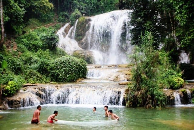 Thác Mu ở đâu?