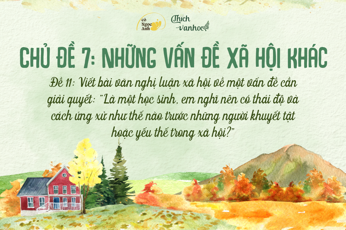Thái độ đúng đắn với người khuyết tật lớp 6 Gallery 2