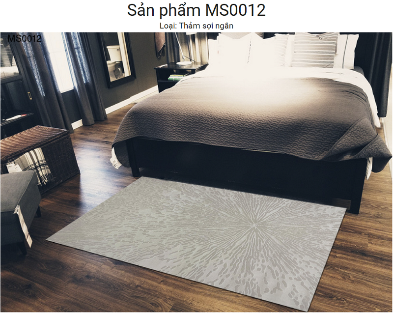 Thảm Lót Phòng Ngủ: Tạo Không Gian Ngủ Yên Tĩnh Và Ấm Áp