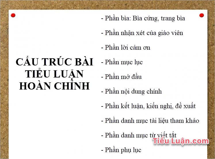 Cấu trúc của một bài tiểu luận Gallery 2