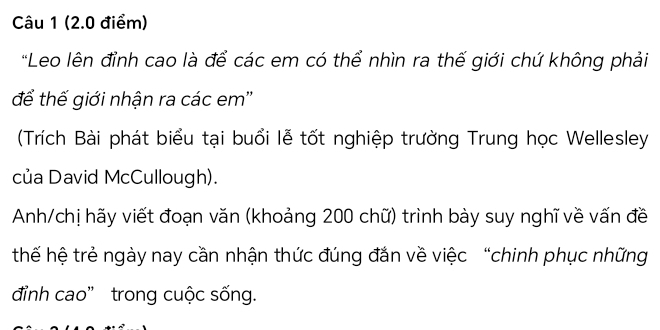 Leo lên đỉnh cao là để các em có thể nhìn ngắm thế giới chứ không phải để thế giới nhận ra các em Gallery 1