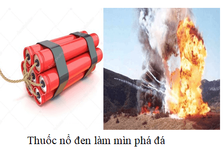 Thành phần chính của thuốc nổ đen