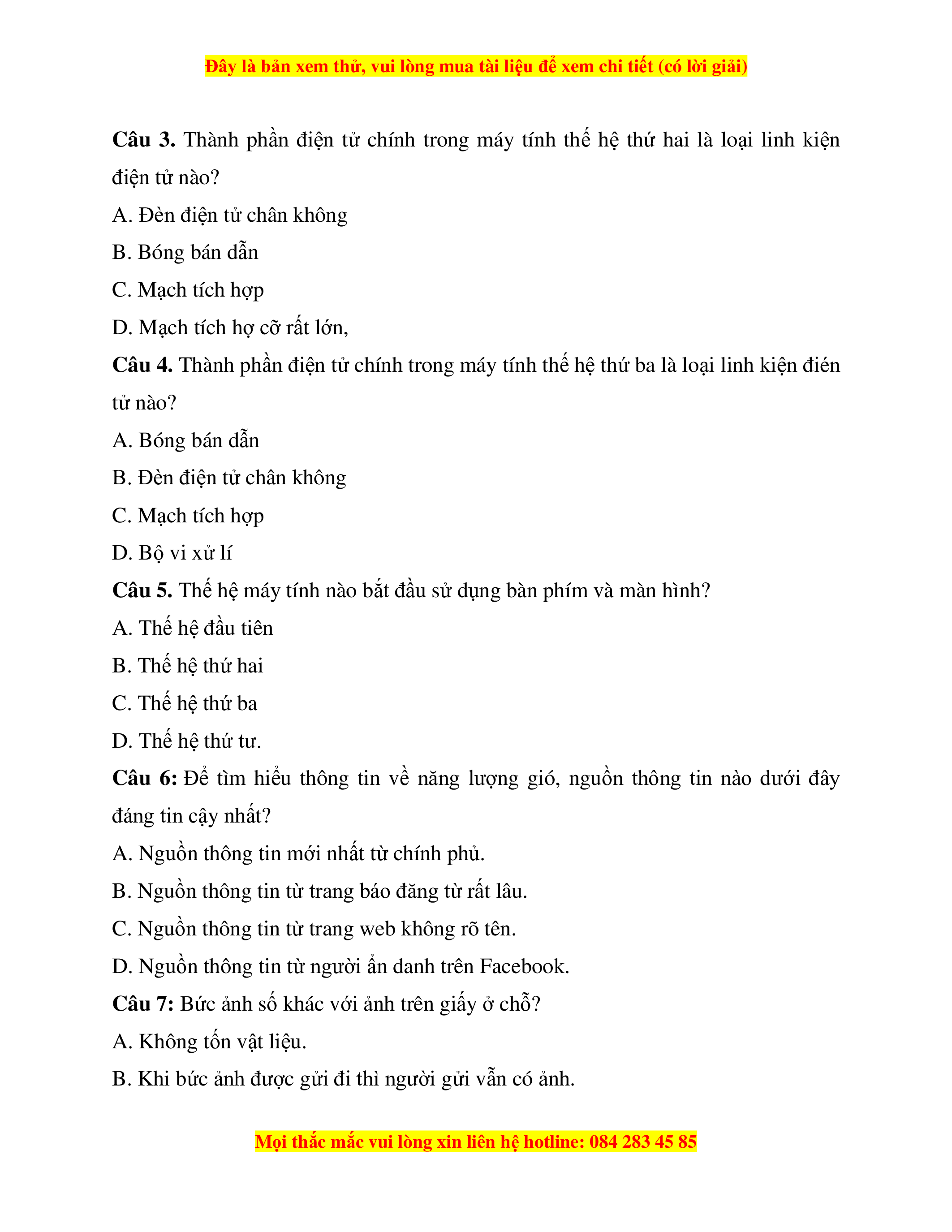 Thành phần chính của [Thành phần chính cần điền vào đây] Gallery 1