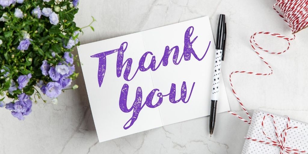 Thank You in English