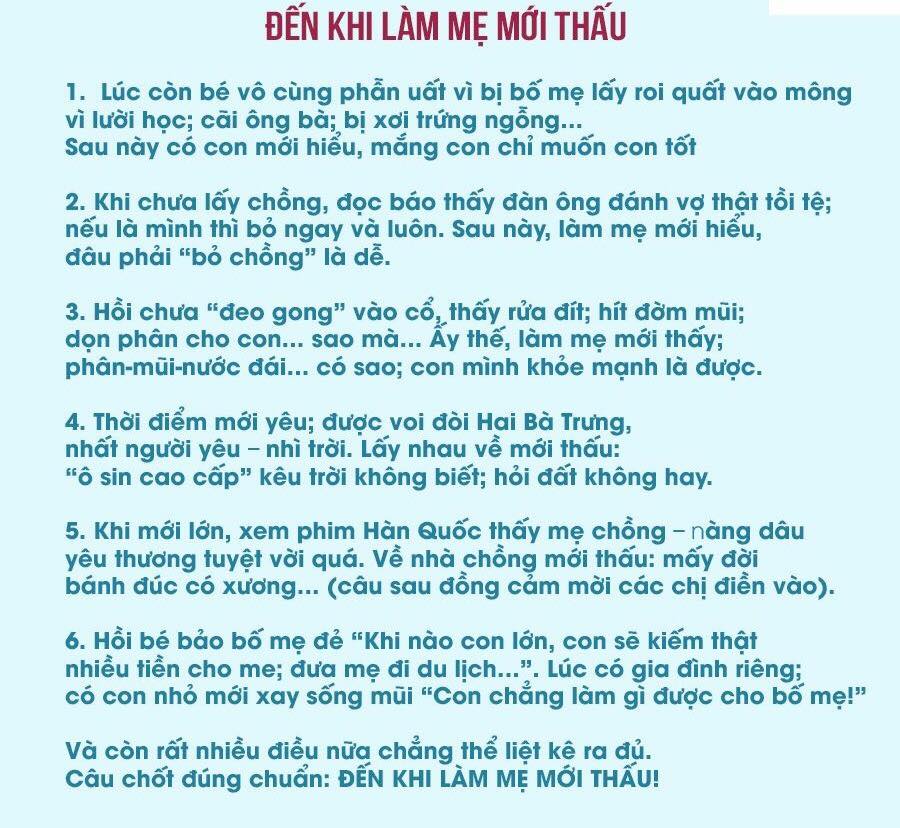 Làm sao để bố mẹ hiểu mình? Gallery 2